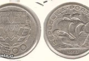 5 Escudos 1933 - bela prata