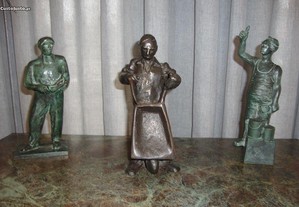 Esculturas em bronze