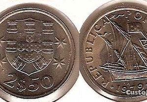 2.50 Escudos 1979 - soberba