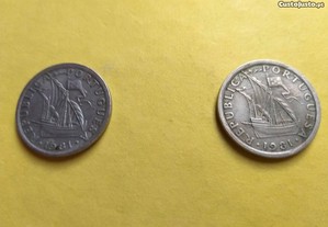 Dois escudos e cinquenta centavos (2$50) Cupro-Níquel 1981