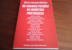 "Os Grandes Patrões da Indústria Portuguesa" de Maria Filomena Mónica - 1ª Edição de 1990