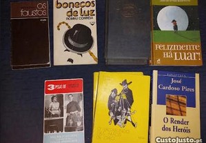 Vários livros de TEATRO de dramaturgos portugueses