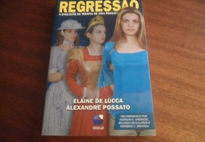 "Regressão" de Elaine de Lucca / Alexandre Possato - 1ª Edição de 2002