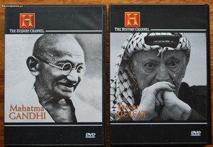 The History Channel Mahatma Gandhi e Yasser Arafat