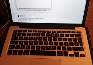 MacBook Pro 2014 (Retina, 13 polegadas, 256GB)