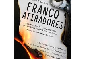 Livro NOVO Franco-Atiradores de Jonuel Gonçalves
