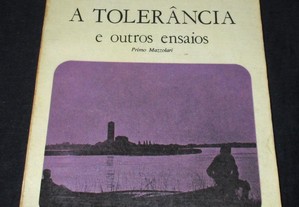 Livro Sobre Tolerância e outros ensaios Mazzolari