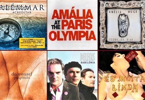 12 CDs - Música Portuguesa - Raros - Como Novos