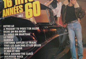 Disco Vinil "16 Hits des Années 60"