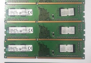 Placas de memoria 2GB 5 unidades