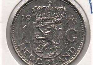 Holanda - 1 Gulden 1976 - bela