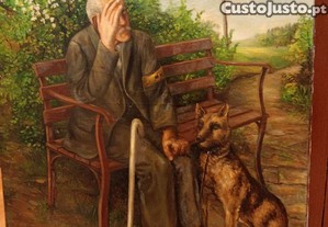 Pintura original óleo sobre tela w.schulthess