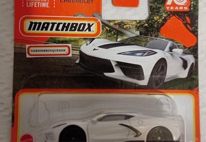 Corvette 2020 White Matchbox