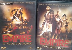 Empire o Poder de Roma + Decisão Final Mini-serie (2005) 2 DVDs IMDB: 6.3 