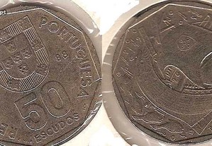50 Escudos 1988 - soberba