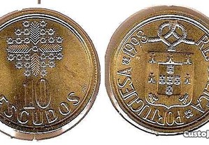 10 Escudos 1998 - bela/soberba