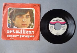 Disco vinil single - Art Sullivan - Canta em portu