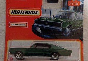 Dodge Charger 1966 Green Matchbox