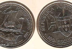 100 Escudos 1989 Madeira - soberba