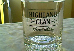 7 Copos de Uísque / Whisky 'Highland Clan' (NOVOS)