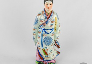 Figura de Mulher em porcelana da China