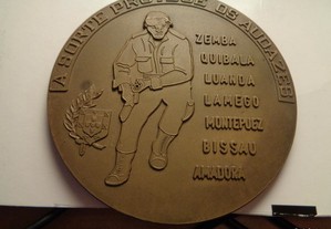 Medalha Comandos 80mm Oferta Envio Registado