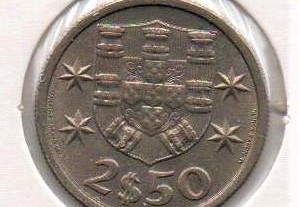 2.50 Escudos 1964 - soberba