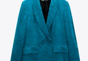 Blazer azulão da Zara novo com etiqueta