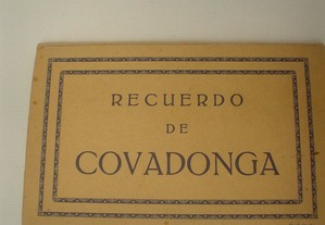 8 Postais Antigos : Recuerdo de Covadonga