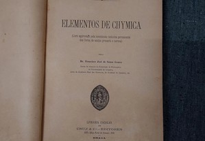 Francisco de Sousa Gomez-Elementos de Química-Coimbra-1903