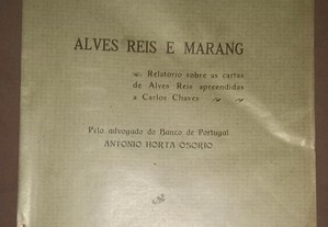 Alves Reis e MARANG, de António Horta Osório.