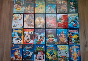Dvd`s originais da Walt Disney.