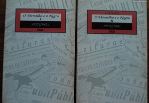 O Vermelho e O Negro (I e II Volumes) de Stendhal