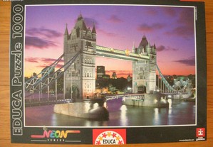 Puzzle Educa 1000 peças 10113 Tower Bridge, Londres
