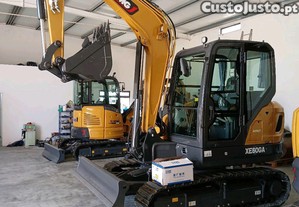 Mini escavadora giratria NOVA de 2025 com 6050kg