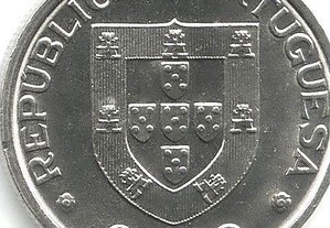 Moedas 2,5 escudos do ano 1963 a 1984