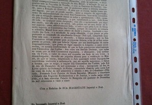 Documento Edital Alvará Carcereiros 1825