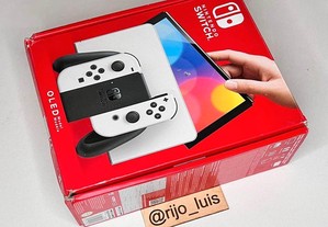 Caixa Nintendo Switch Oled Branca