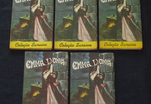 Livros Emma Lyonna Alexandre Dumas 5 Volumes Completo