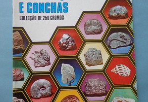 Caderneta de cromos vazia Francisco Más - Mineralo