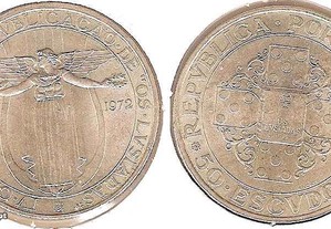 50 Escudos 1972 Lusíadas - soberba prata