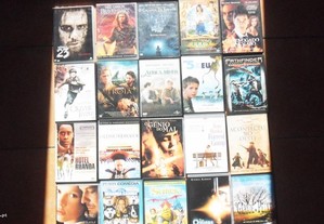 DVDs à escolha = EUR5 (filmes originais como novos)