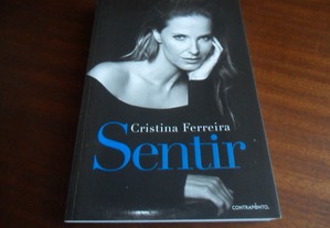 "Sentir" de Cristina Ferreira - 1ª Edição de 2014