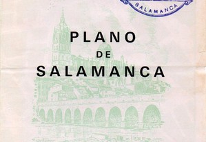 Salamanca - planta desdobrável (1968)