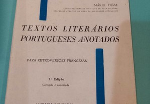 Textos Literários Portugueses Anotados