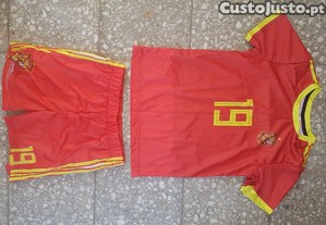 Conjunto Oficial da Espanha Lamine Yamal