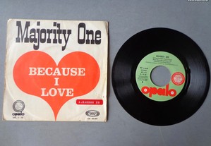 Disco vinil single - Majority One - Because I Love
