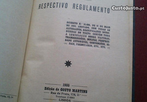 Couto Martins-Código da Estrada e Regulamento-1935