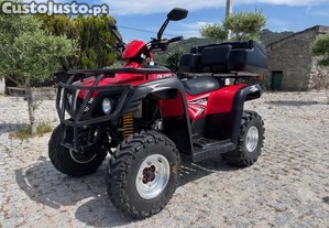 Moto4 Dinli DL-902-450 com extra Box para 2 capasetes com encosto