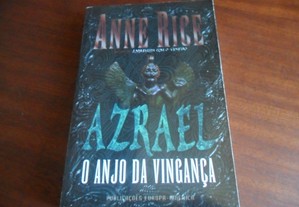 "Azrael, O Anjo da Vingança" de Anne Rice - 1ª Edição de 1997
